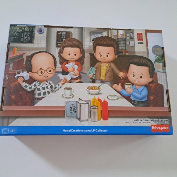 Set of 4 Mattel - 4 figurines Little People collector Seinfeld - Fisher-Price - Picture 2 of 2